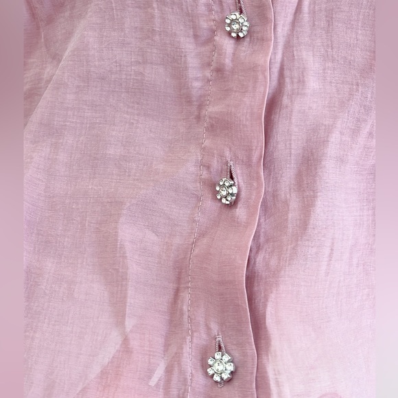 Pink Zara Collared Blouse - Picture 3 of 3
